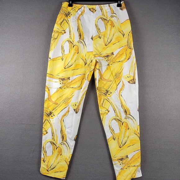 Vtg 60s/70s Banana Pants Cygne Design Dianne B sz 4 Ankle Length - Picture 2 of 7